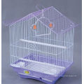 Mini Jaula decorativa redonda de la crianza de pájaros del alambre para casarse (20years factory)